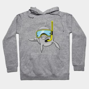 Dolphin Diver Snorkel Hoodie